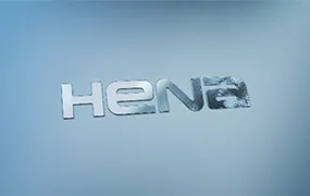 C4D教程+C4D工程：产品视频LOGO出现动画小教程 C4D教学 R21域功能