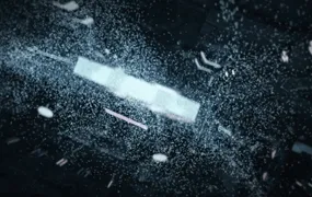 C4D工程：充电器内部科幻概念场景粒子充电电流脉冲场景 临摹工程