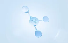 C4D水分子补水分子结构精华胶原蛋白03