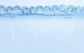 C4D水分子补水分子结构精华胶原蛋白05